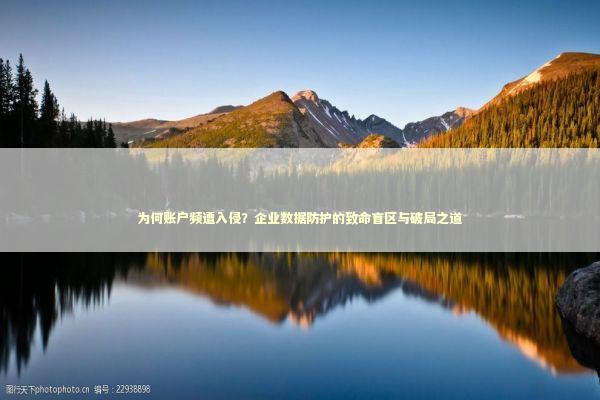 为何账户频遭入侵？企业数据防护的致命盲区与破局之道